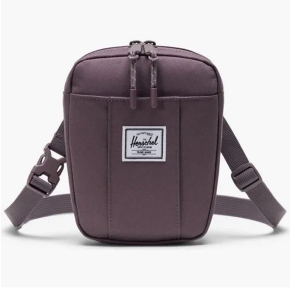 Herschel Supply Company Gray Cruz Mini Messenger Crossbody Bag NWOT - Picture 2 of 12